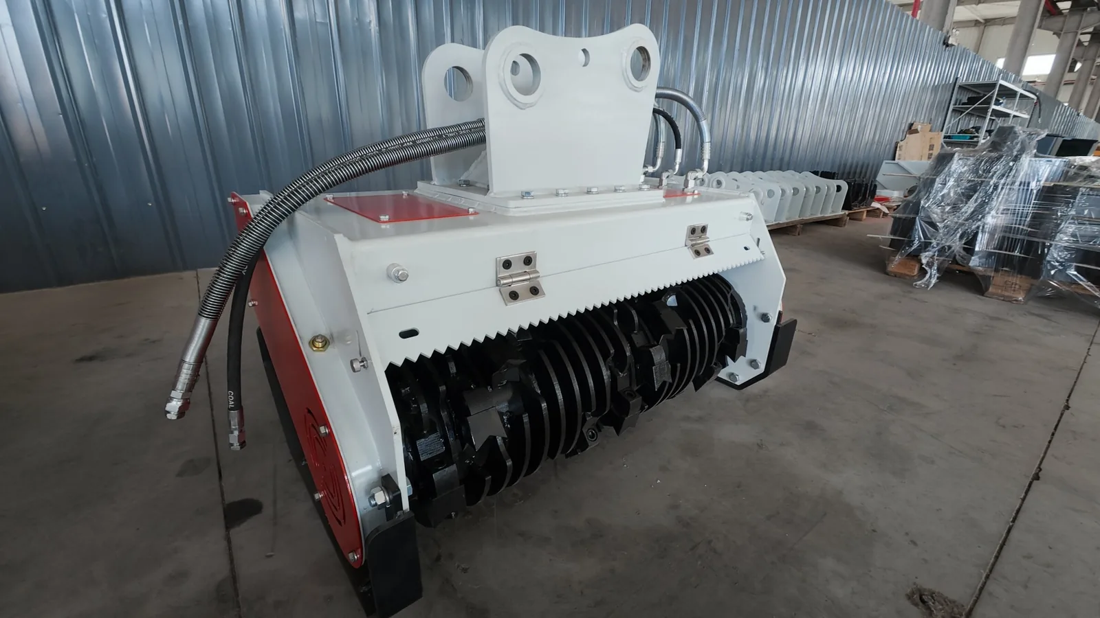 Forest Mulcher factory front view