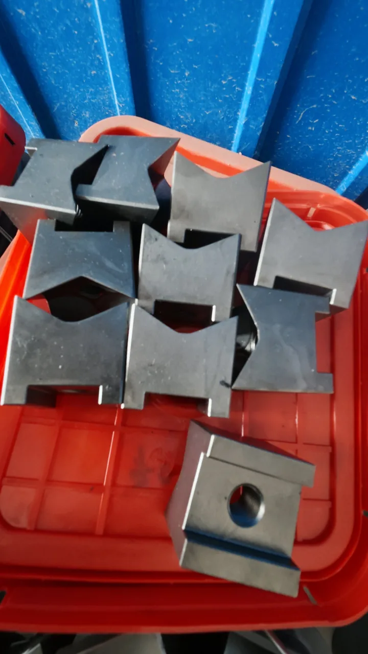 Set of replaceable Forest Mulcher working tools